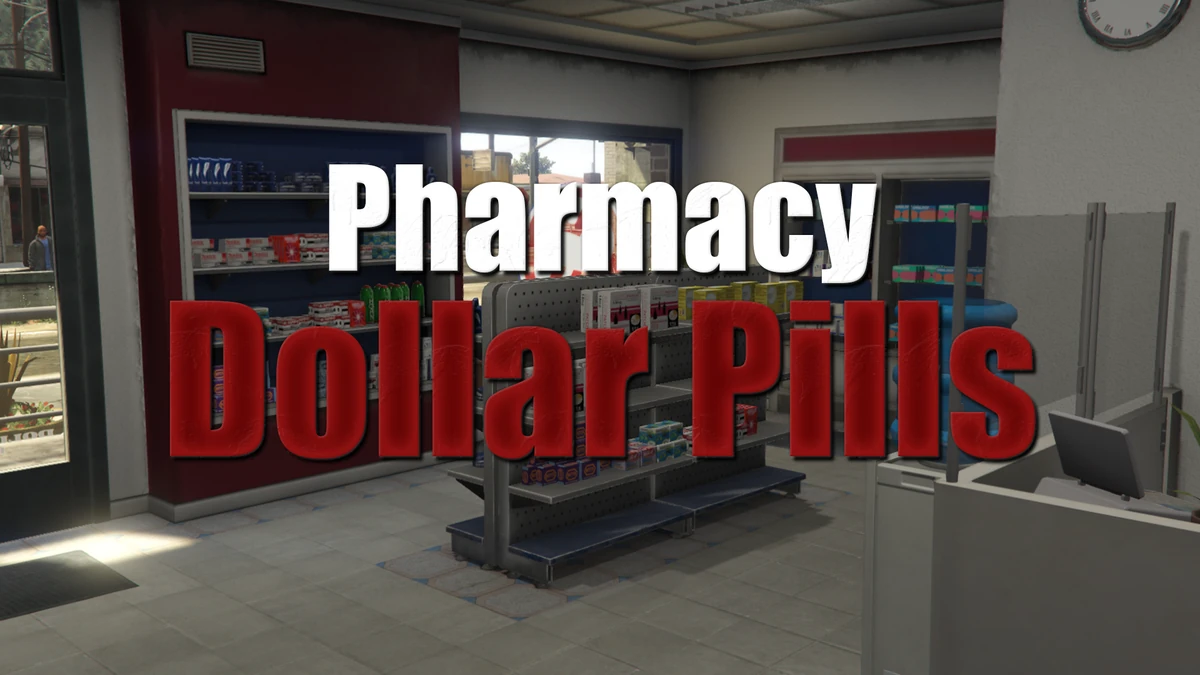 Dollar Pills Pharmacy MLO – Fully Open Source | FiveM